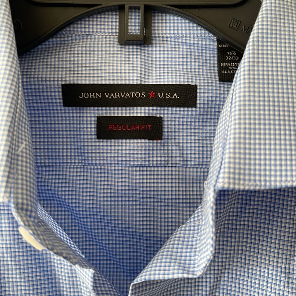 John Varvatos NWT Blue Size 16.5 R - Picture 3 of 8